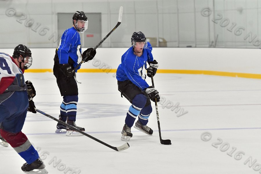 Wheaton College Men\'s Ice Hockey vs Middlesex Community College. - Photo By: KEITH NORDSTROM